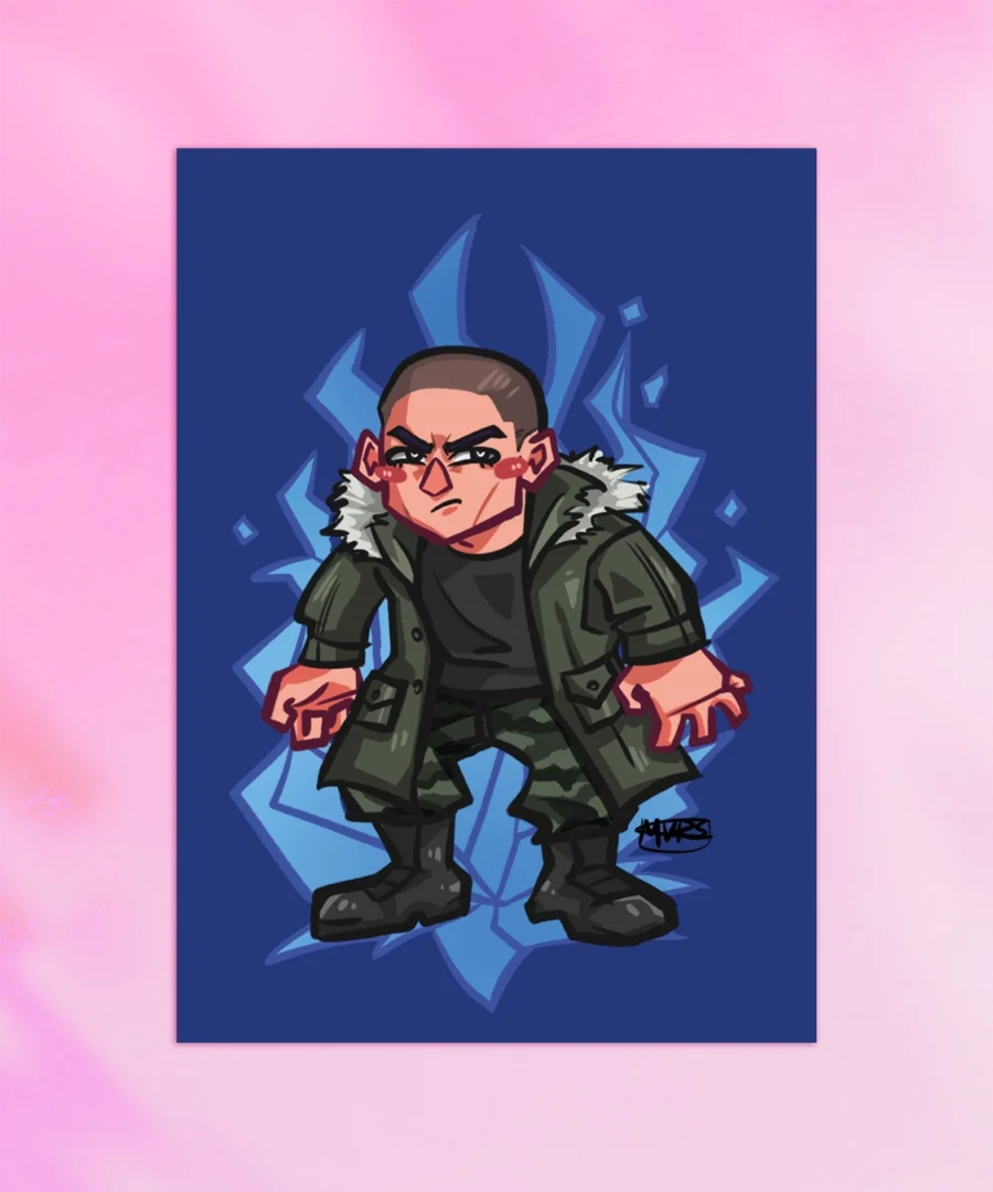Print Saejima Yakuza Print Saejima Yakuza