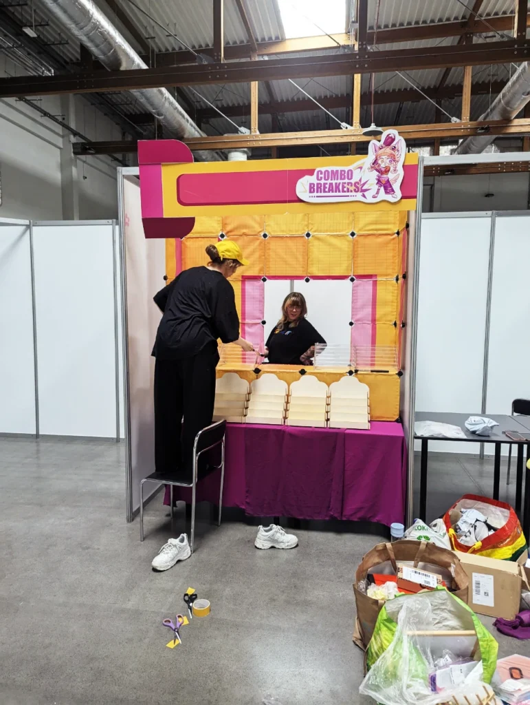 Stoisko Combo Breakers Magnificon Wiosna 2025 - Setup