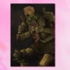 Print Laios pożerający mandragorę Delicous in Dungeon