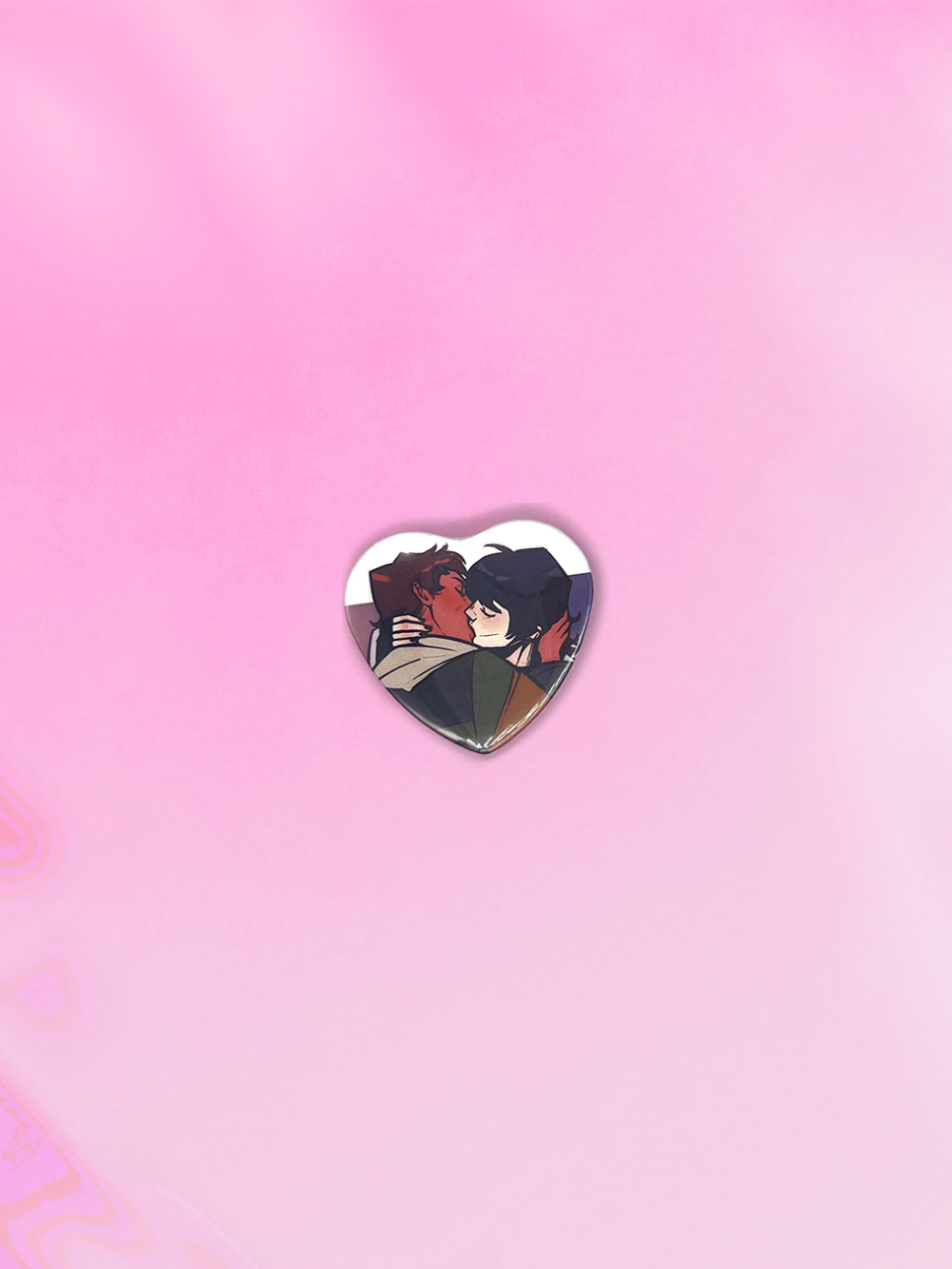 Przypinka Serce "Klance" [Voltron: Legendary Defender]