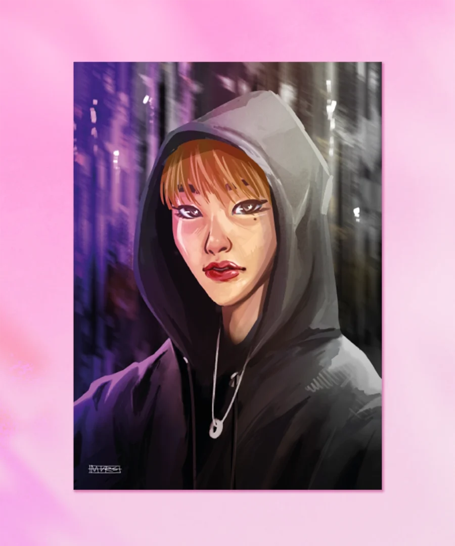 Print 19 Hyunjin Stray Kids