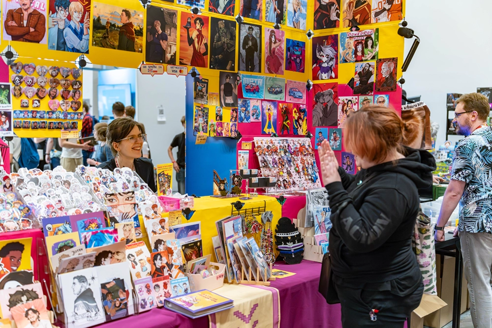 Zbliżenie na stoisko Combo Breakers podczas CD-Action Expo 2026 fot. Michał Oziębły