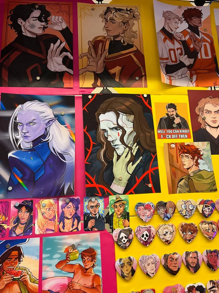 Animefest 2026, zbliżenie na stoisko Combo Breakers