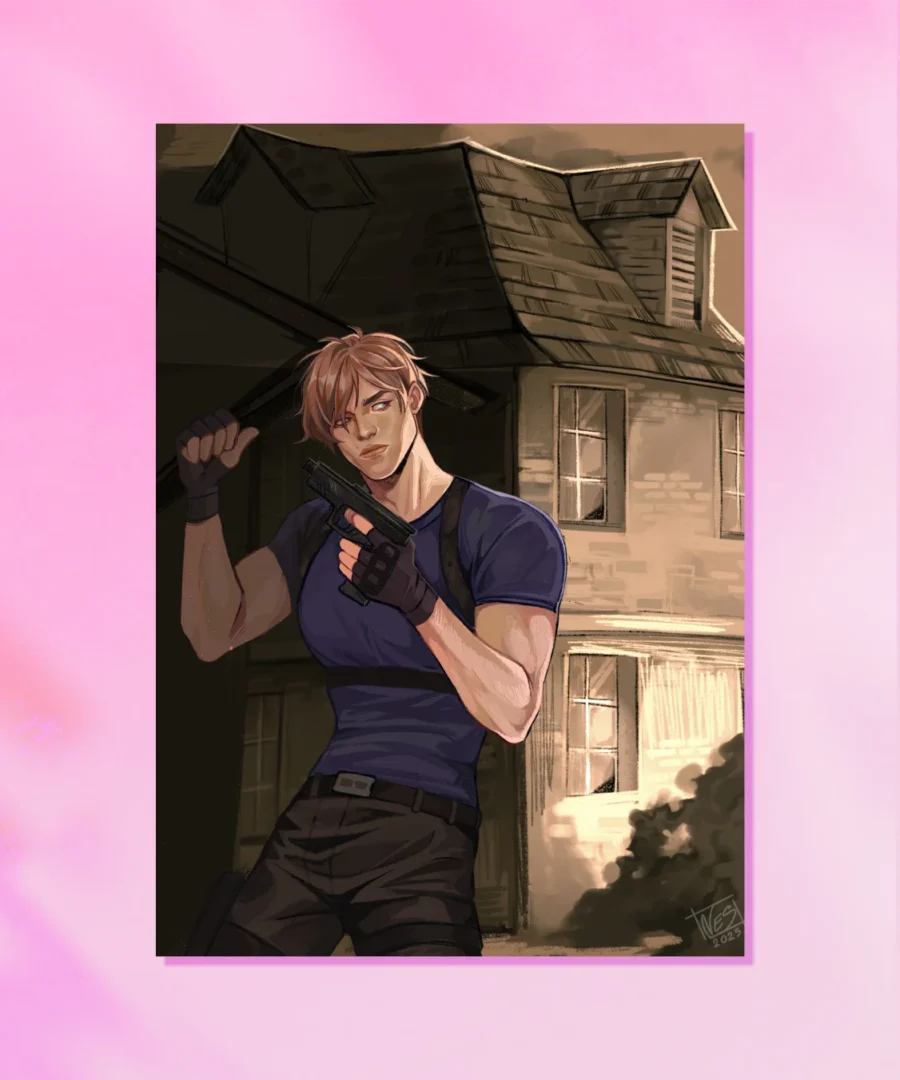Print Leon Resident EVIL 4
