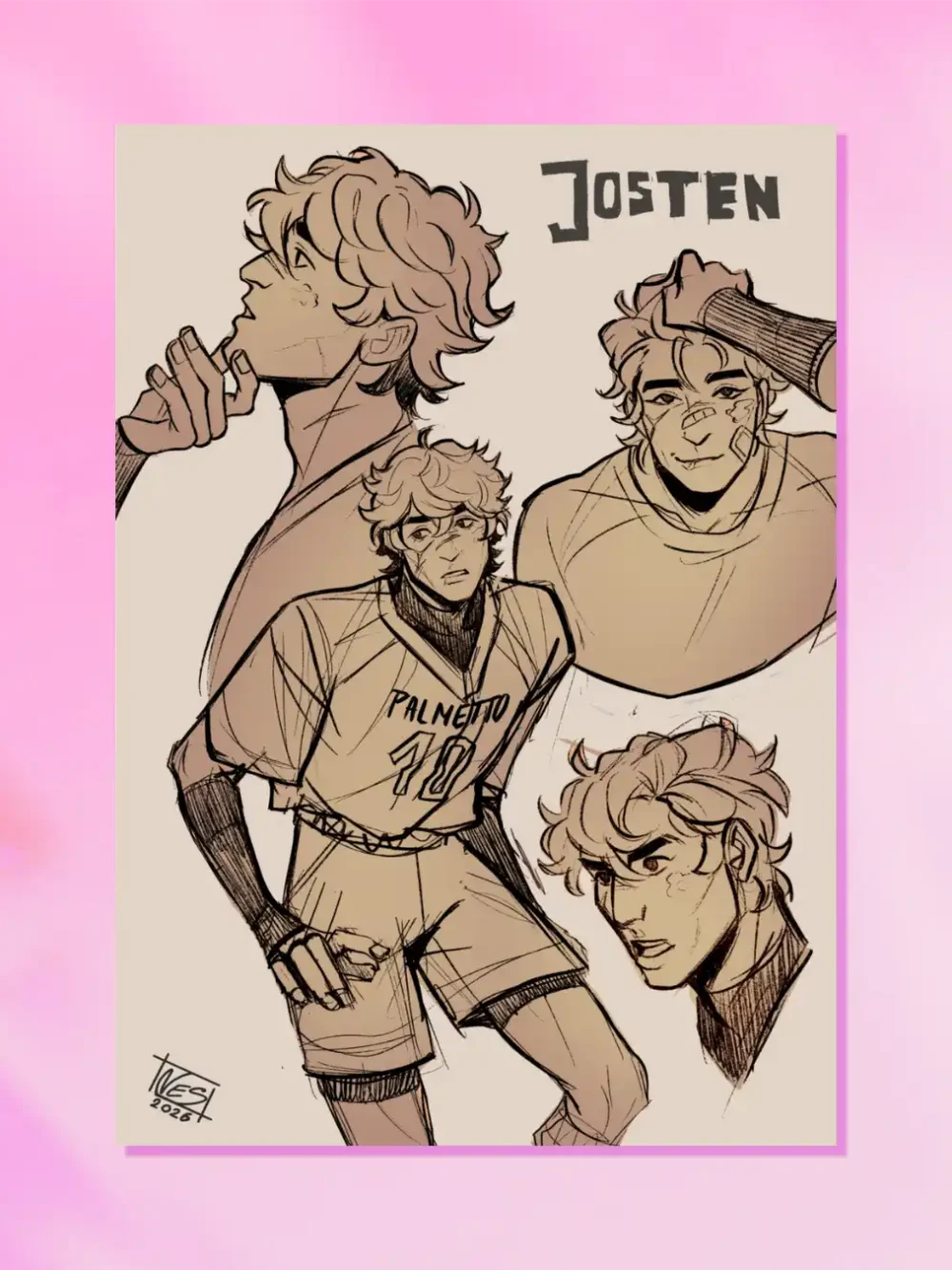 Print Sketch Neil