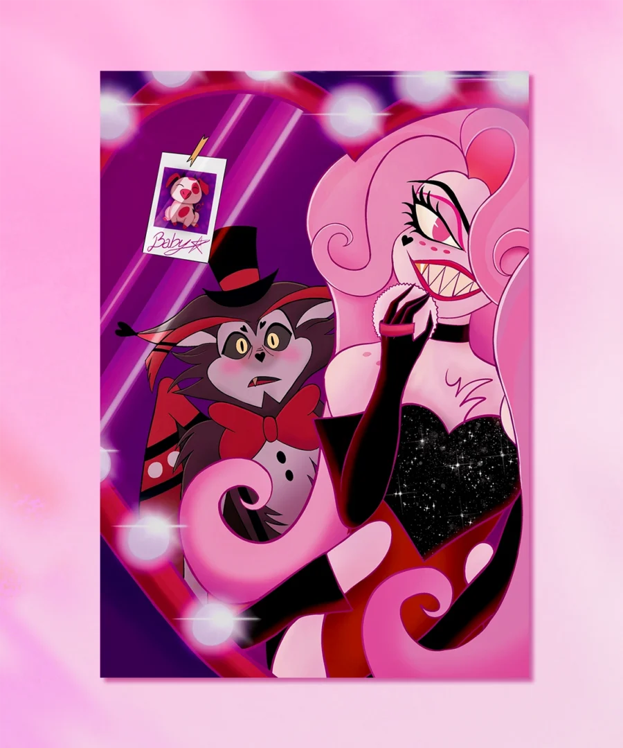 Print Husk i Angel Hazbin Hotel 2 Print Husk i Angel Hazbin Hotel 2