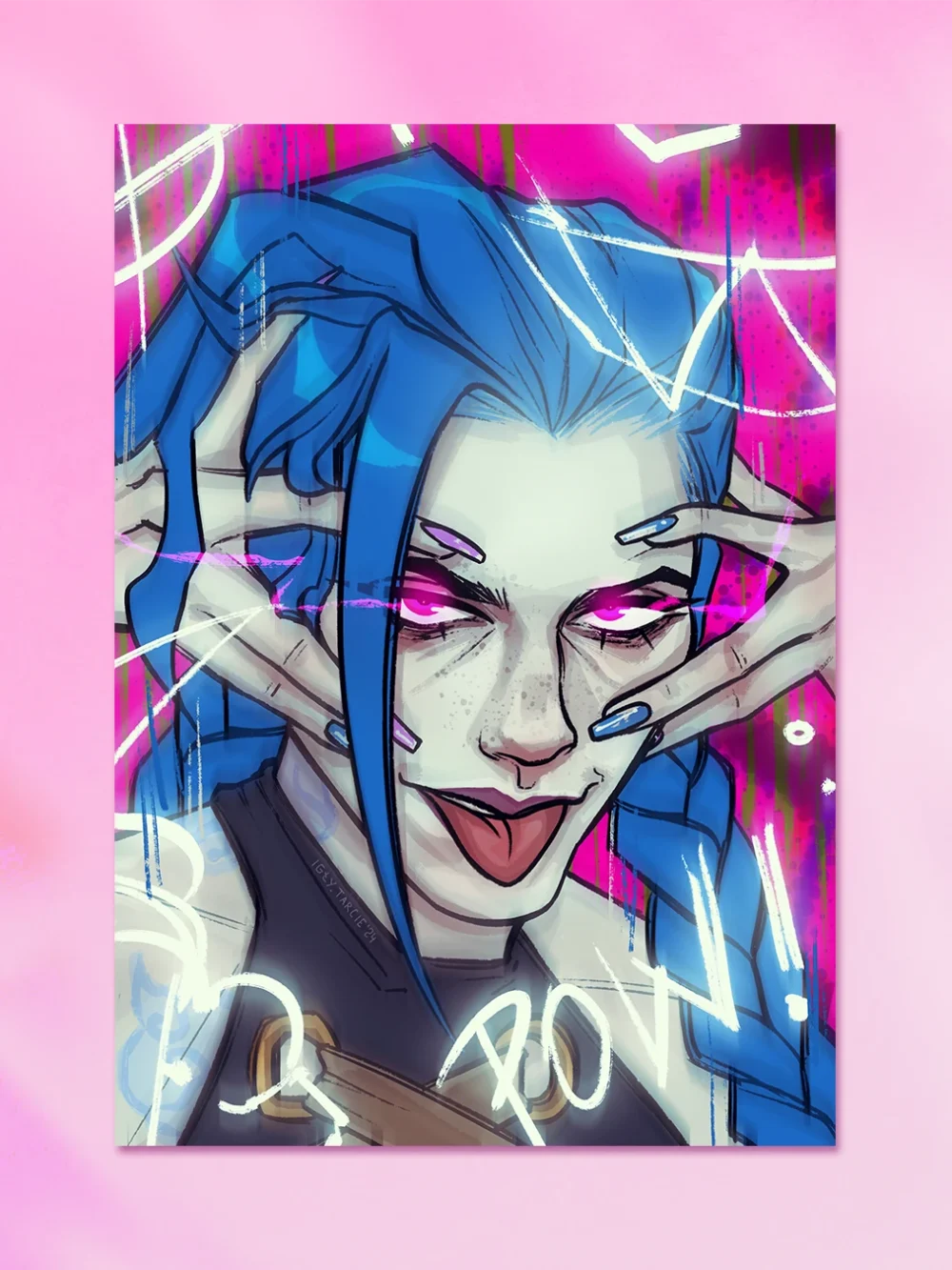 Print Jinx Arcane Print Jinx Arcane