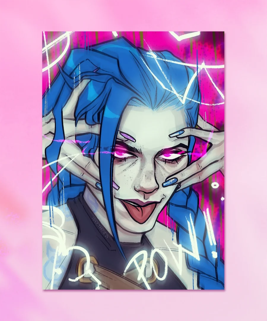 Print Jinx Arcane