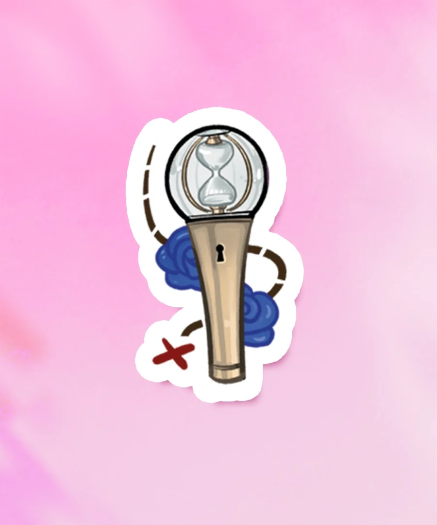 Naklejki Lightstick - Ateez