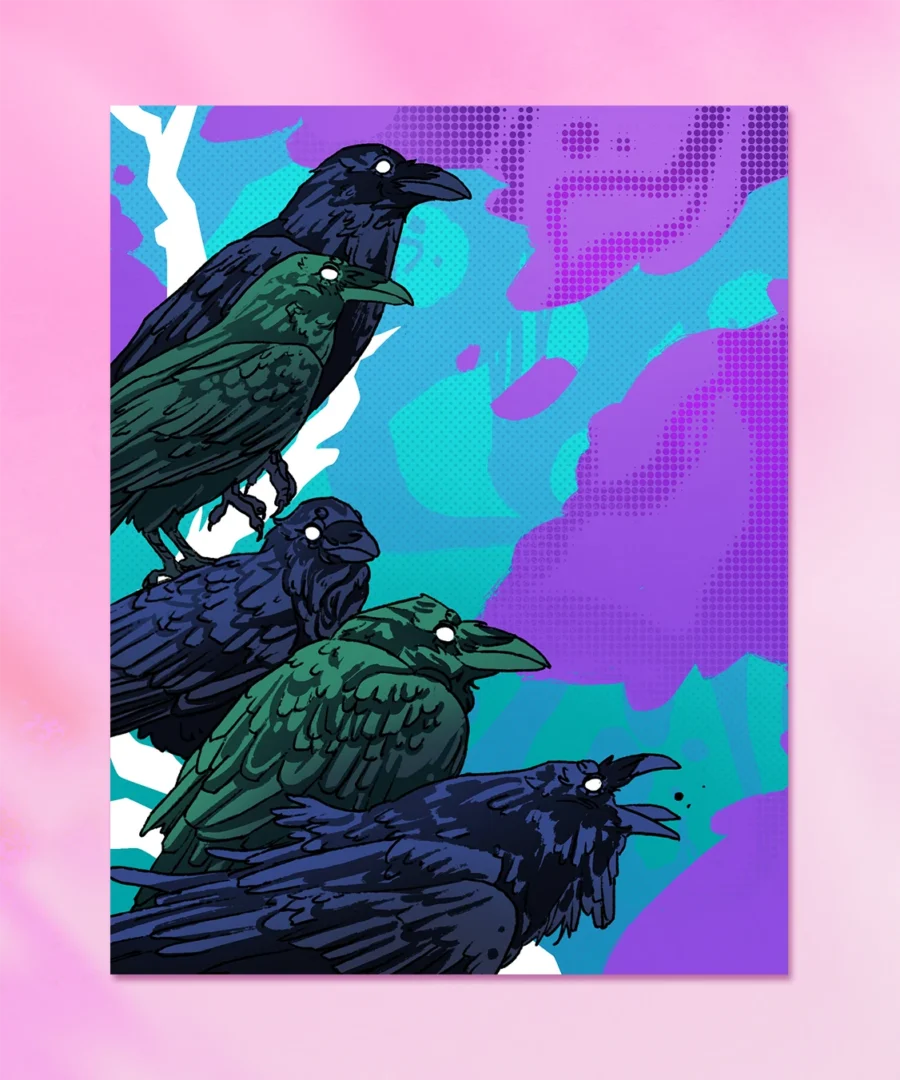 Print autorski Kruki