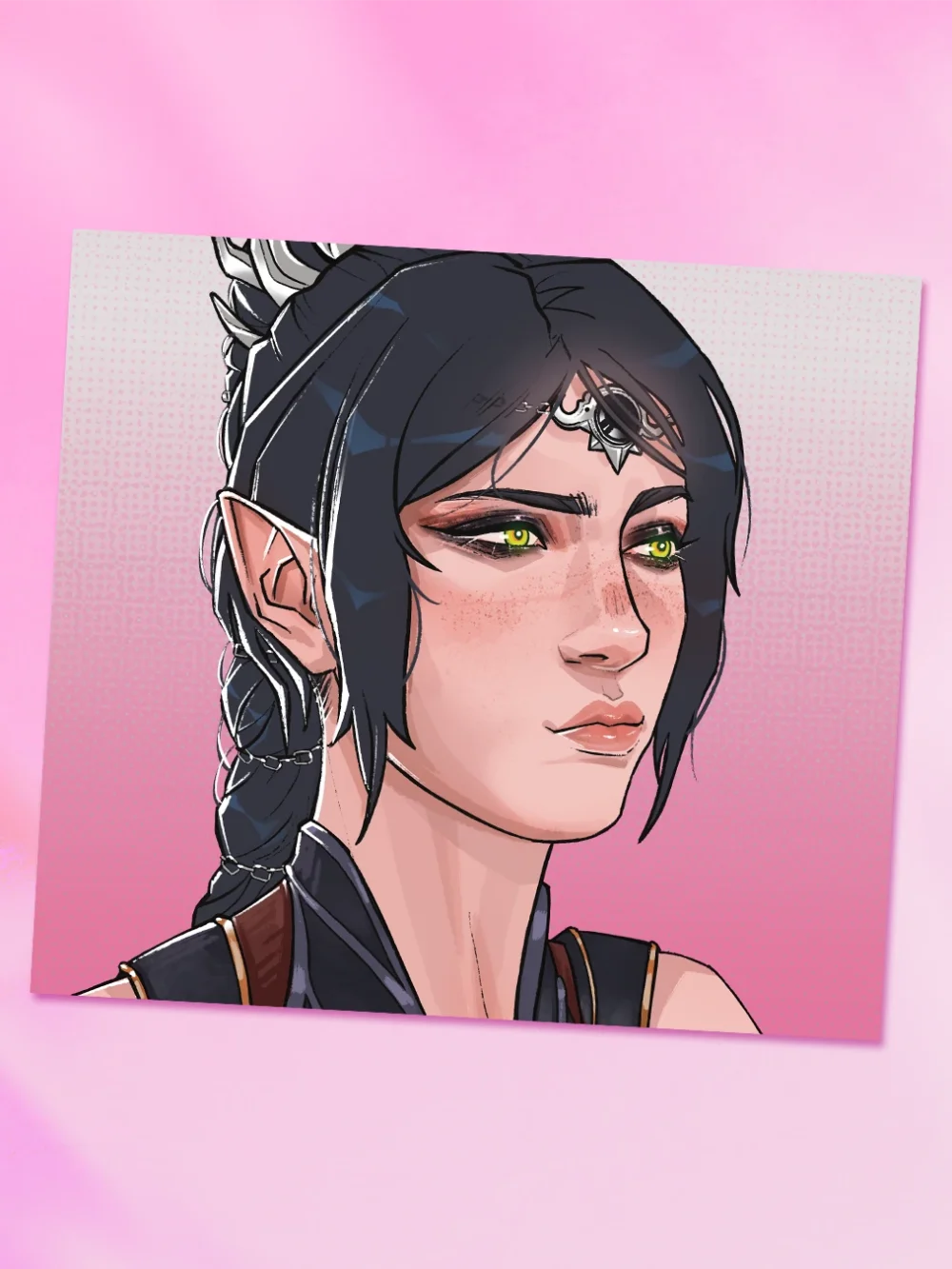 Print Portret Shadowheart Baldur's Gate 3