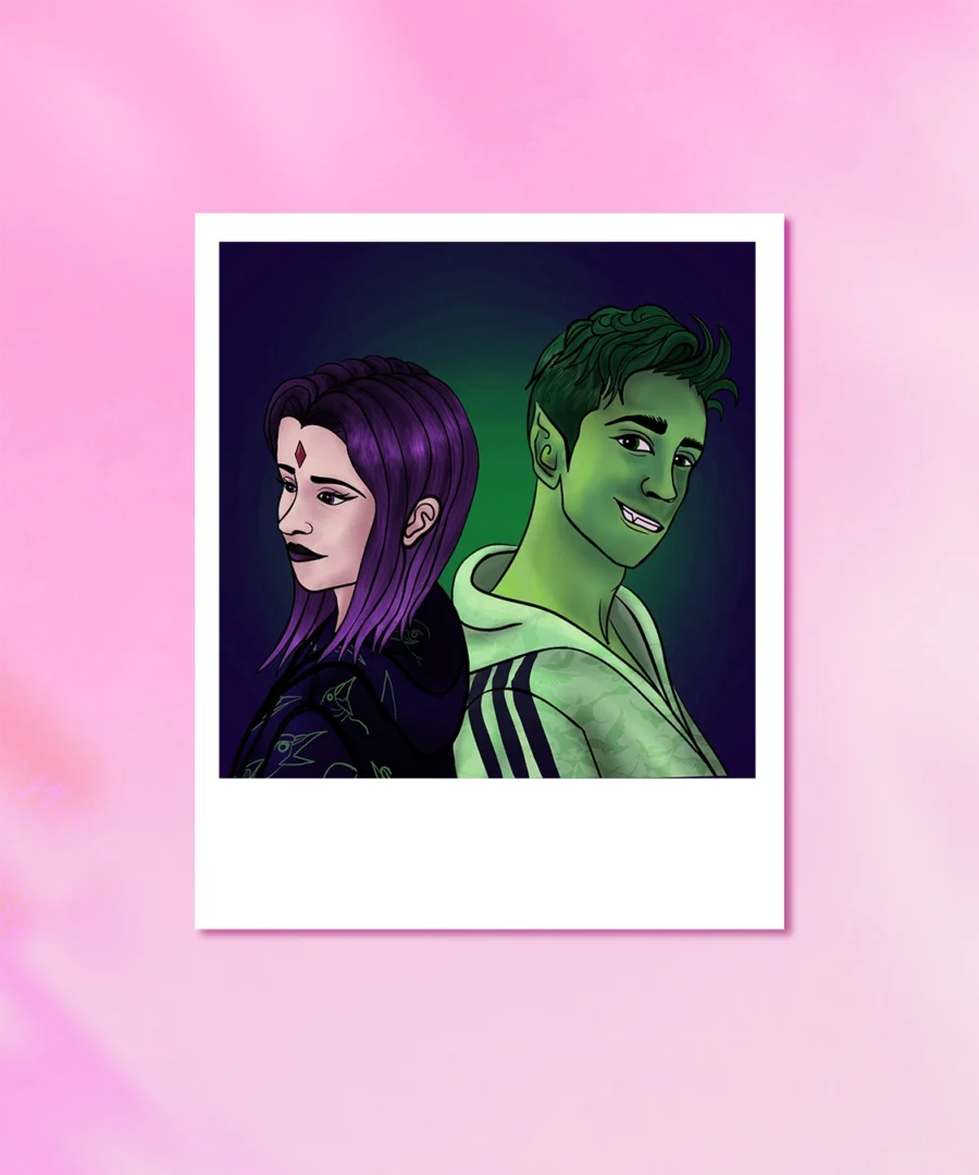 Print Polaroid Raven i Bestia