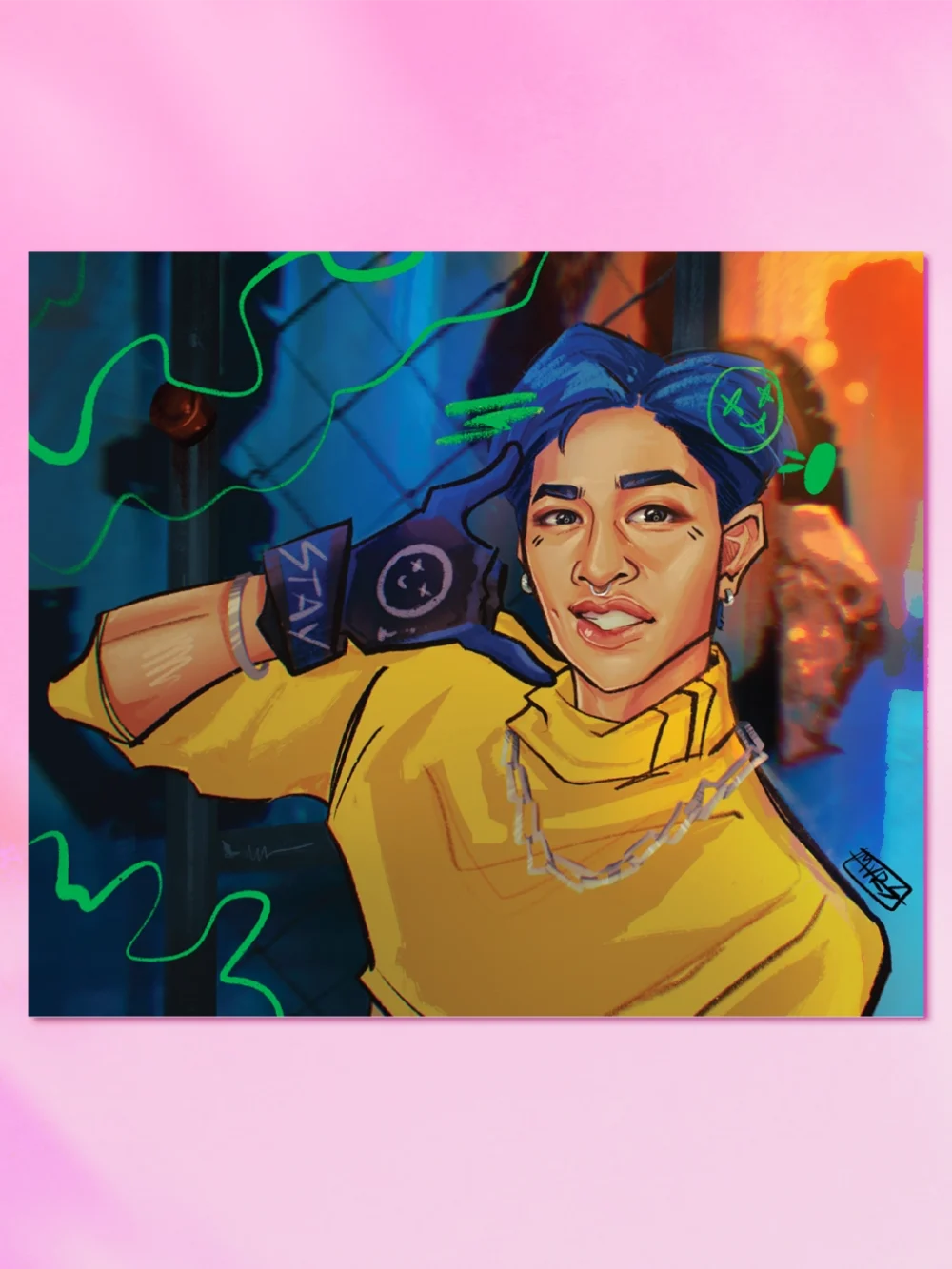 Print Bangchan Maniac Stray Kids