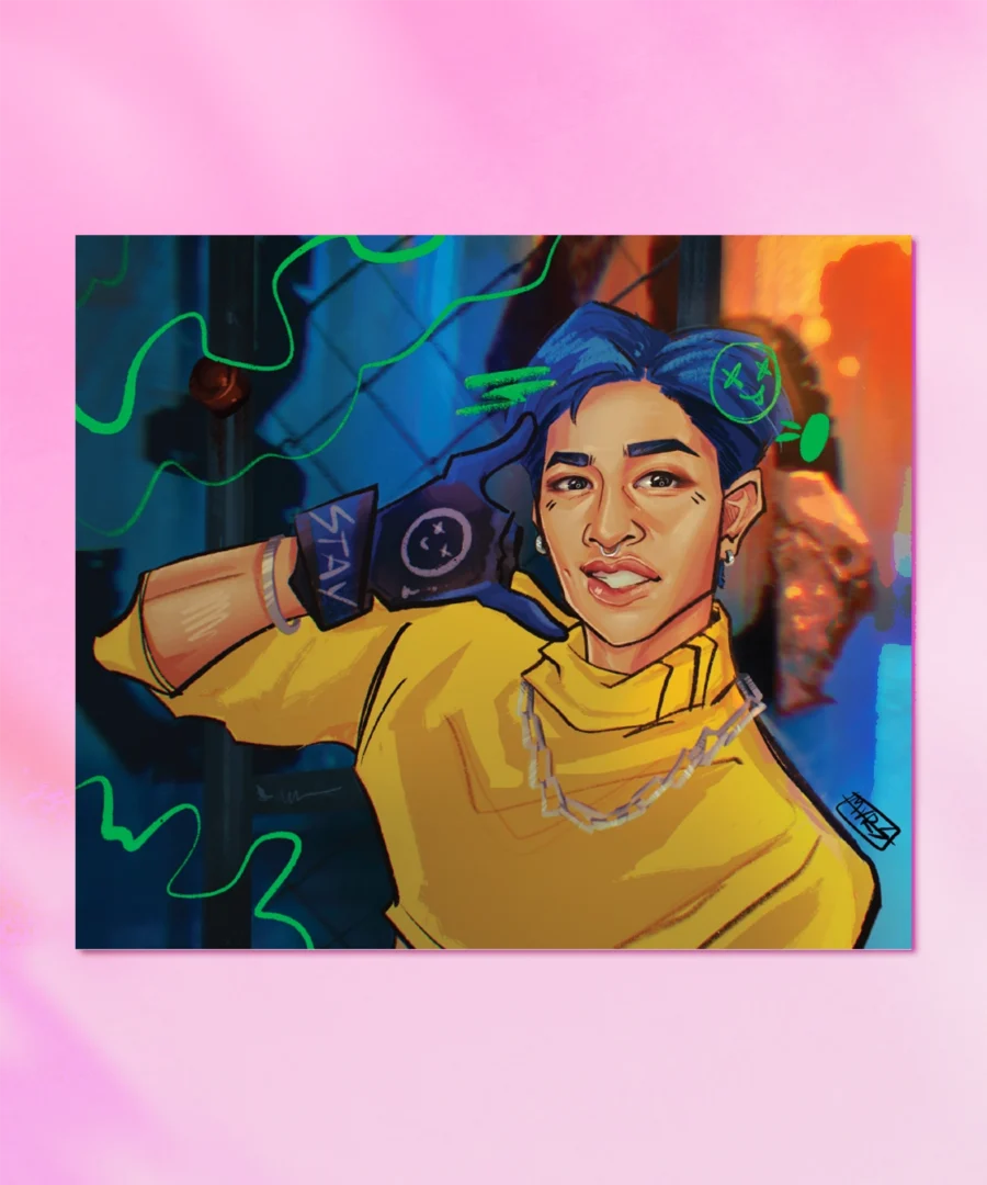 Print Bangchan Maniac Stray Kids