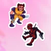 Naklejki Deadpool i Wolverine