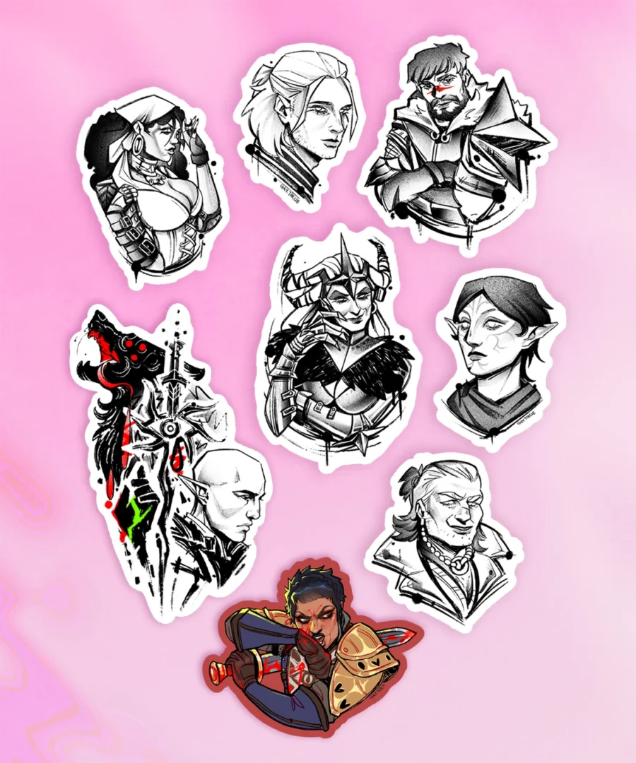 Naklejki Dragon Age