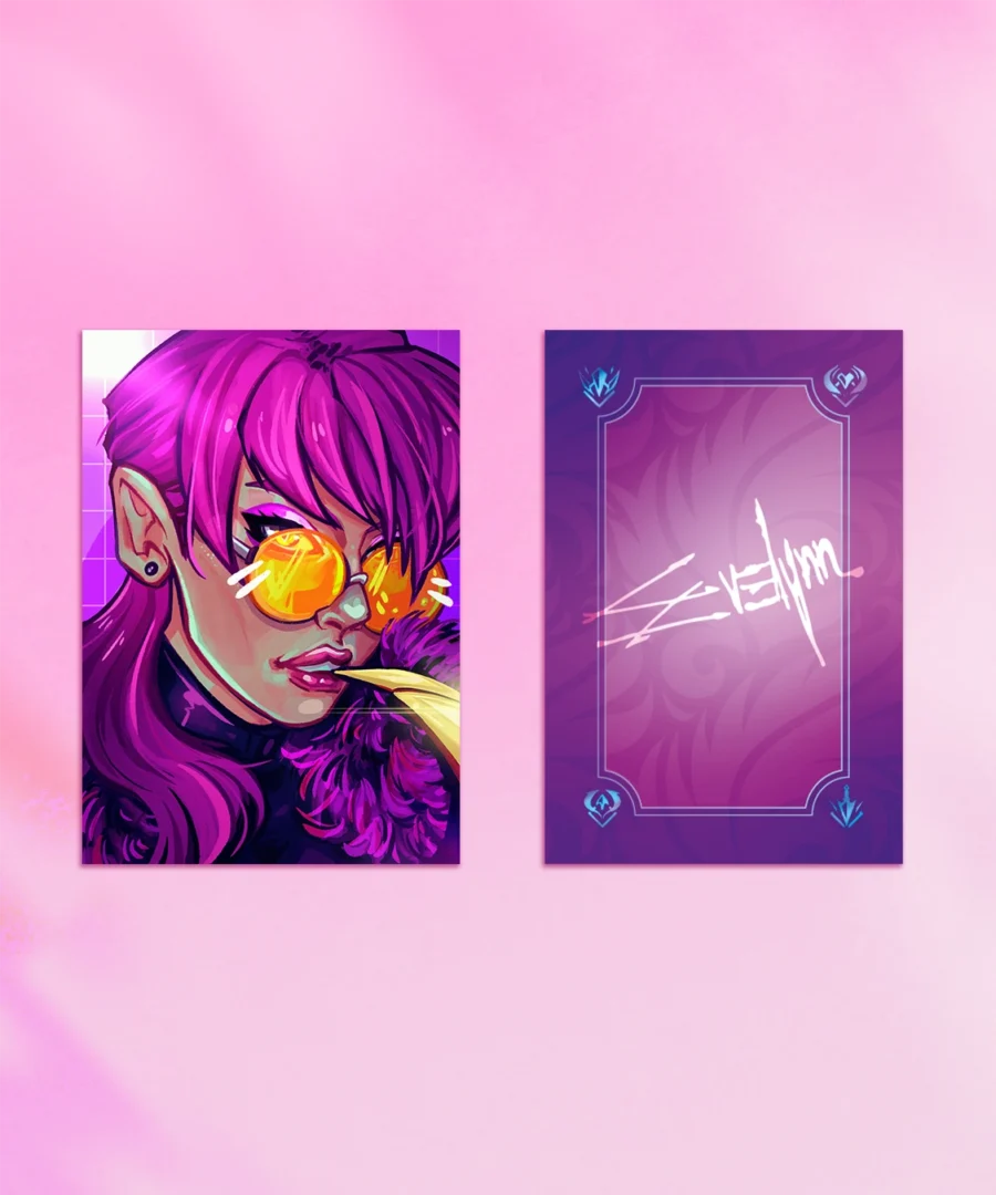 Fotokarta Evelynn K/DA League of Legends