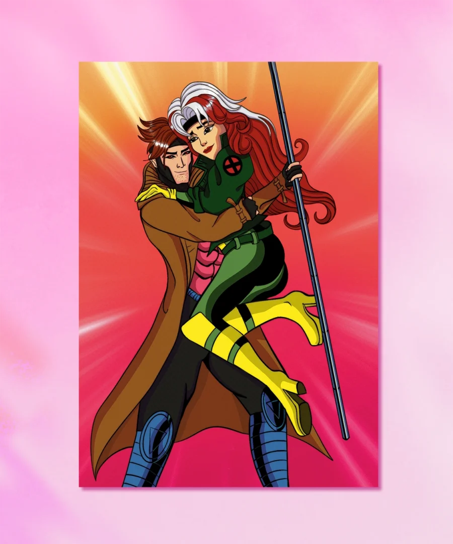 Print Gabit i Ruda X-men