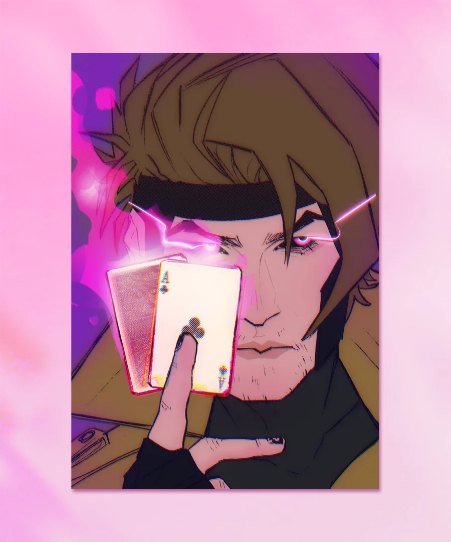 Print Gambit x-MEN