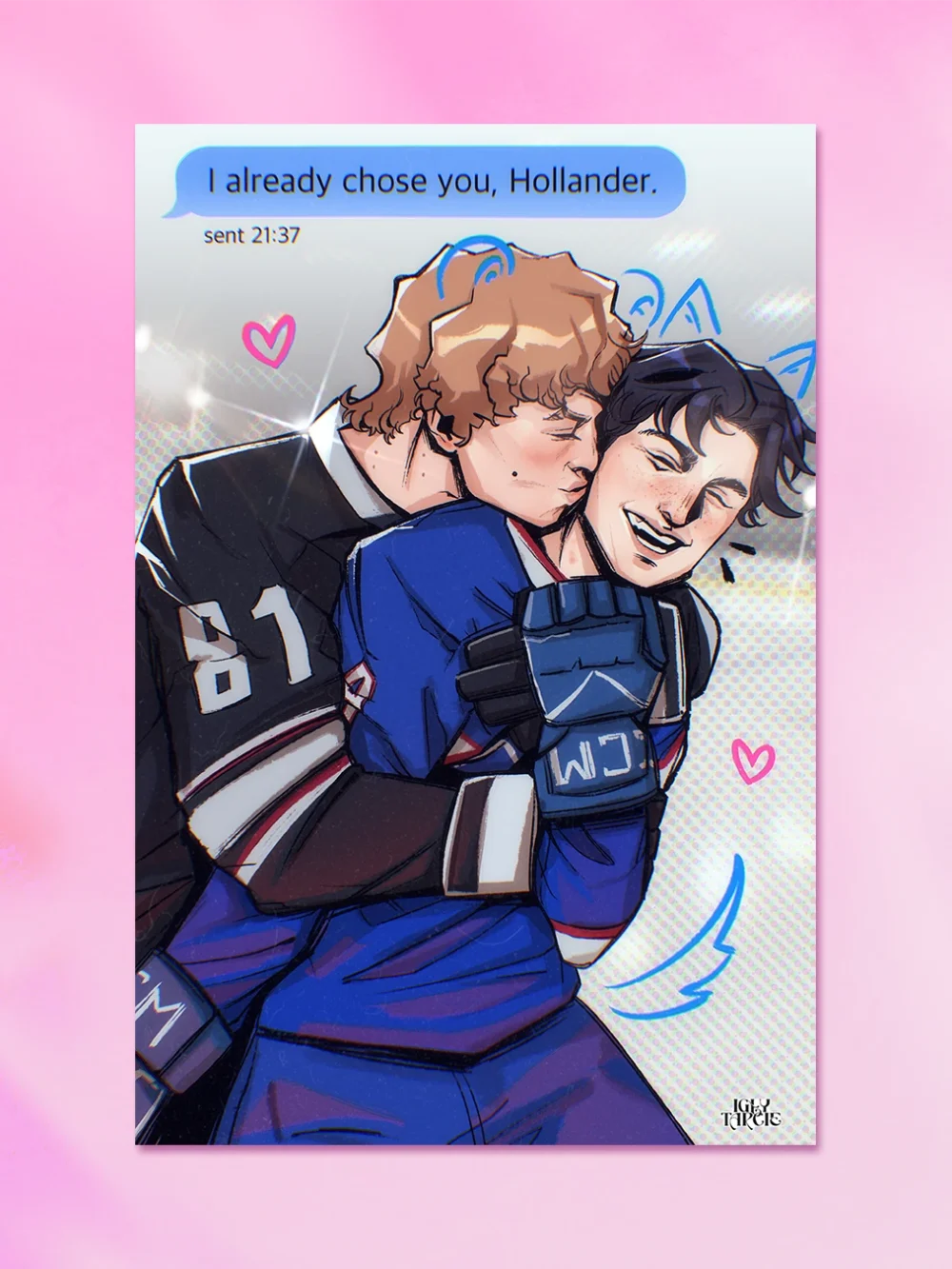 Print Hollanov Heated Rivalry