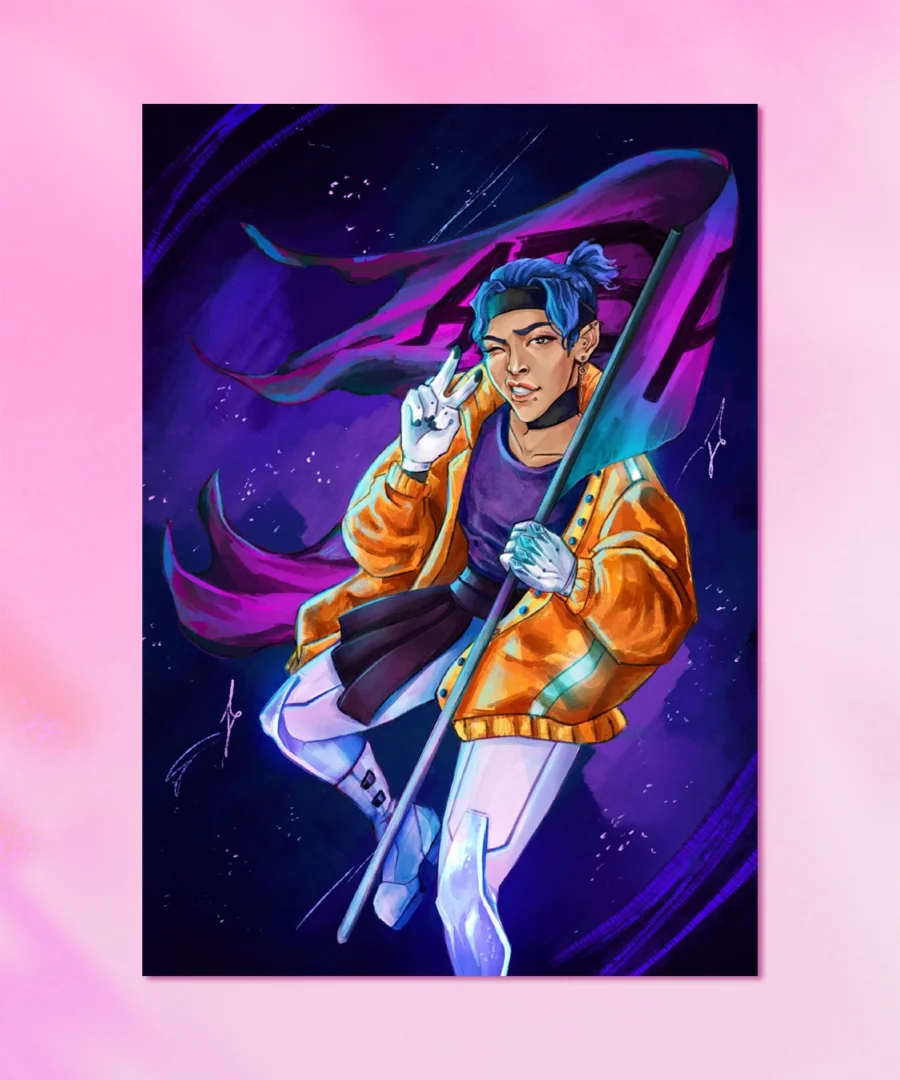 Print Hongjoong Captain Ateez