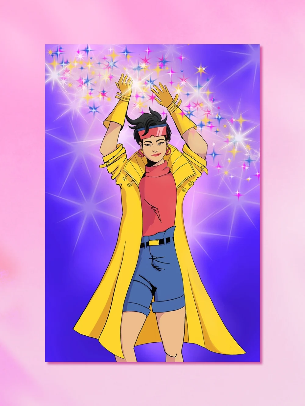 Print Jubilee X-men Print Jubilee X-men