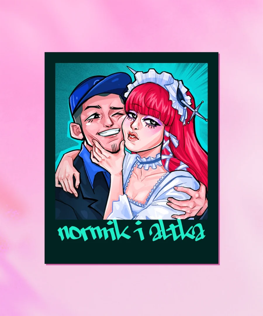 Polaroid Normik i Altka Persona 3 Junpei i Chidori Polaroid Normik i Altka Persona 3 Junpei i Chidori
