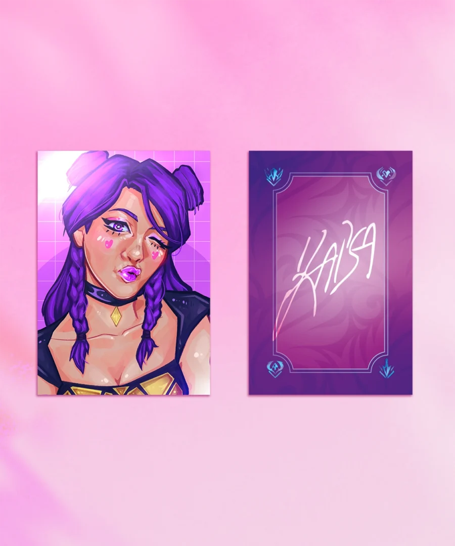 Fotokarta Kaisa K/DA League of Legends