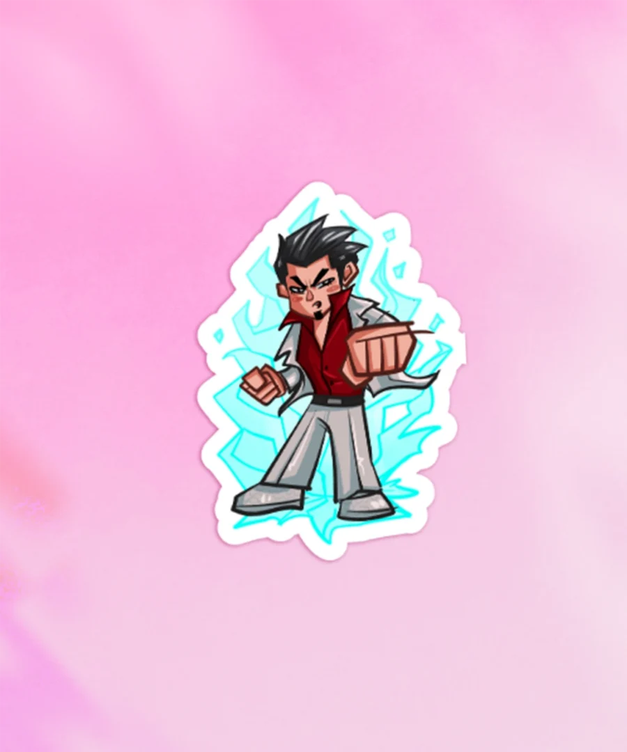 Naklejka Kiryu Yakuza