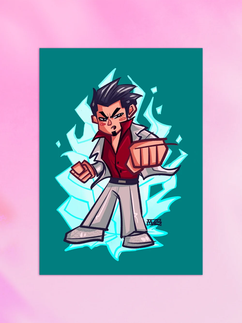 Print Kiryu Yakuza