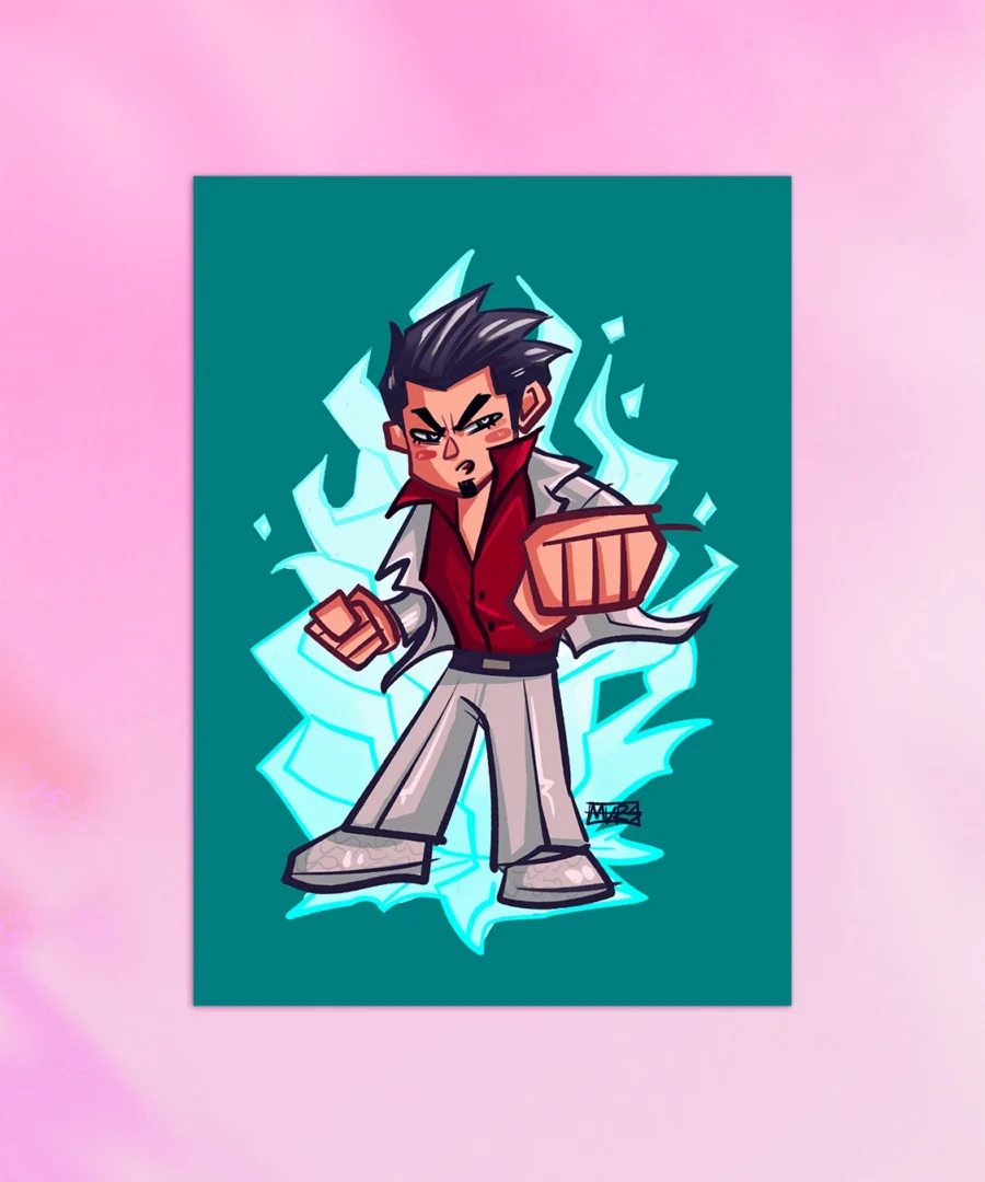Print Kiryu Yakuza