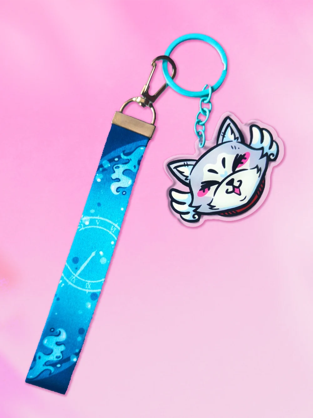 Brelok ze smyczą Koromaru Persona 3