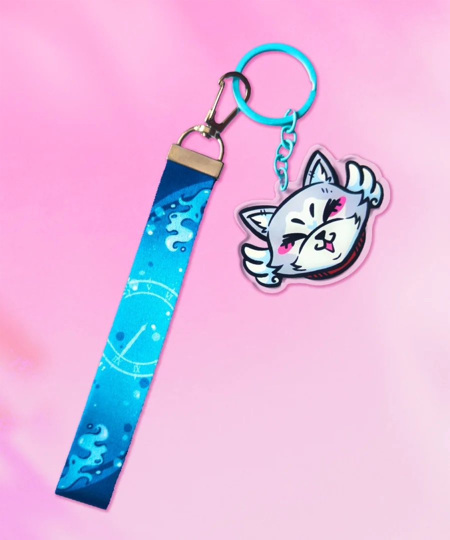 Brelok ze smyczą Koromaru Persona 3