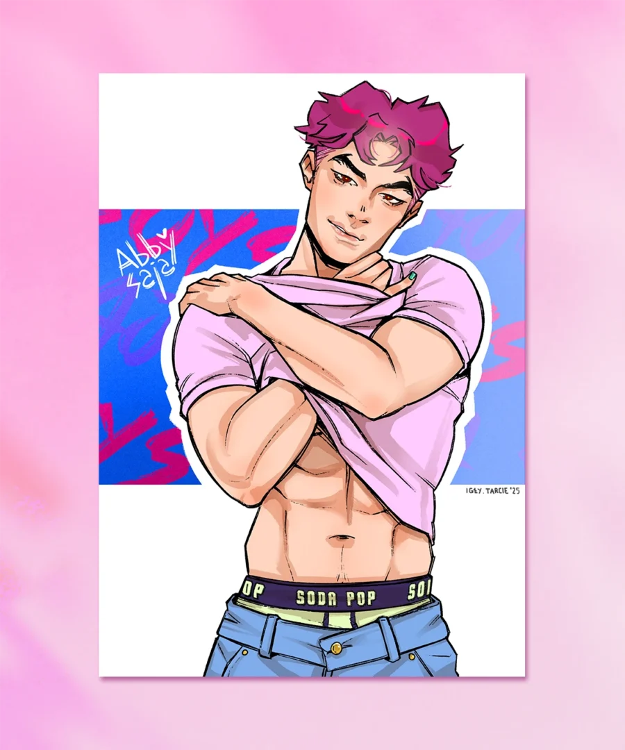 Print Abby Saja K-pop Demon Hunters