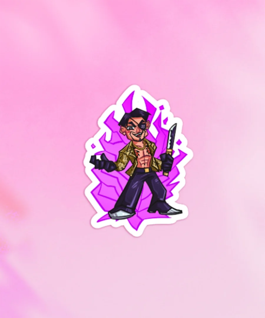 Naklejka Majima Yakuza