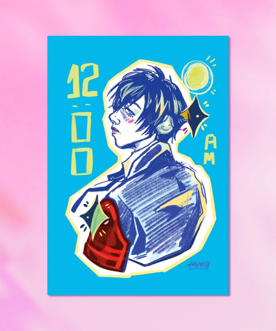 Print 12 AM Presona 3