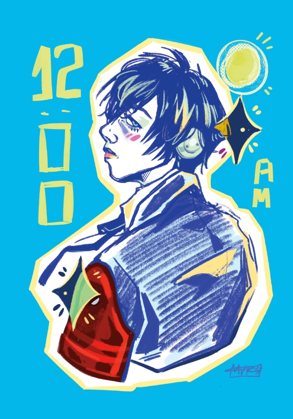 Print 12 AM Presona 3 zoom