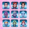 Przypinki kwadratowe Mass Effect