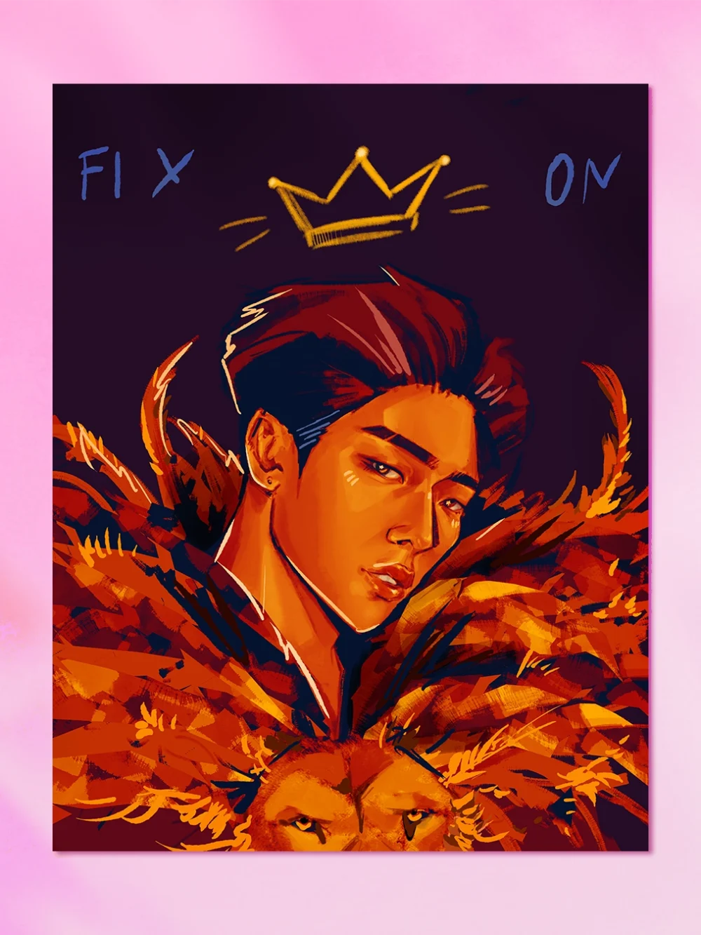 Print Mingi Fix On Ateez