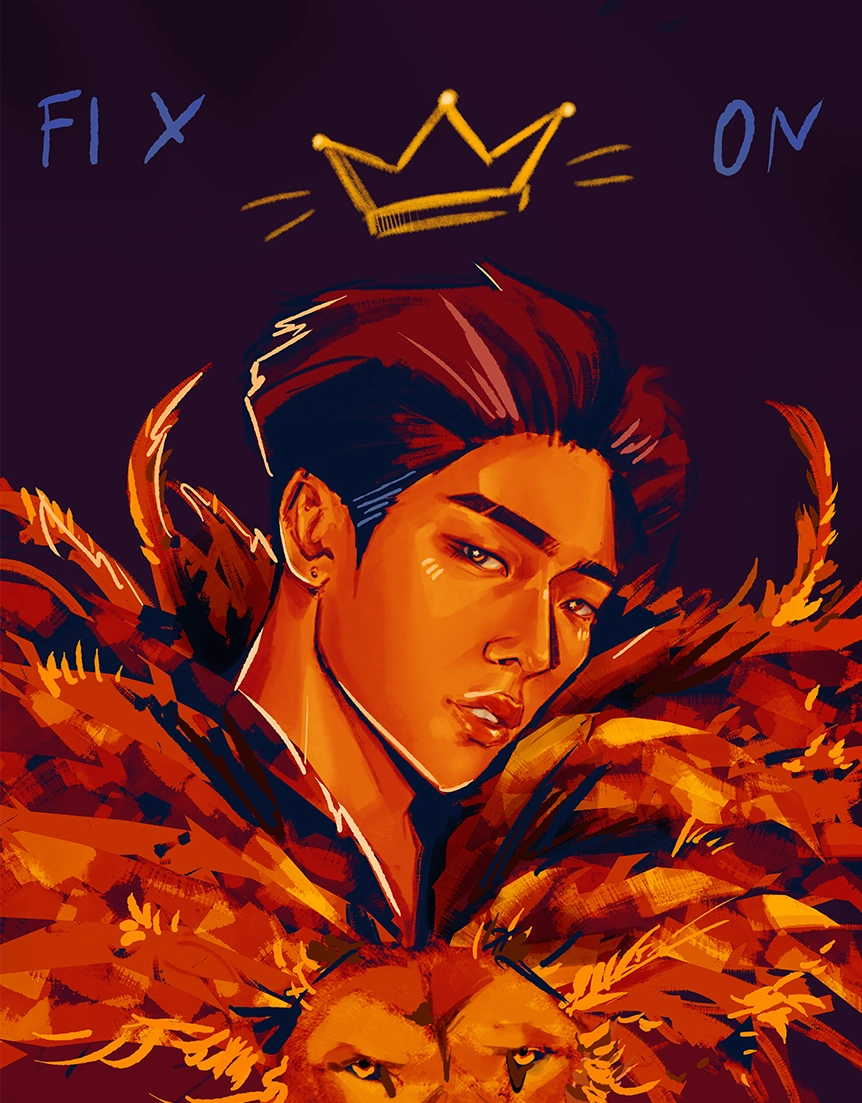 Print Mingi Fix On Ateez zoom