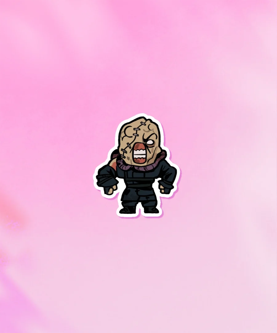 Naklejka Nemesis Resident Evil Meme Set