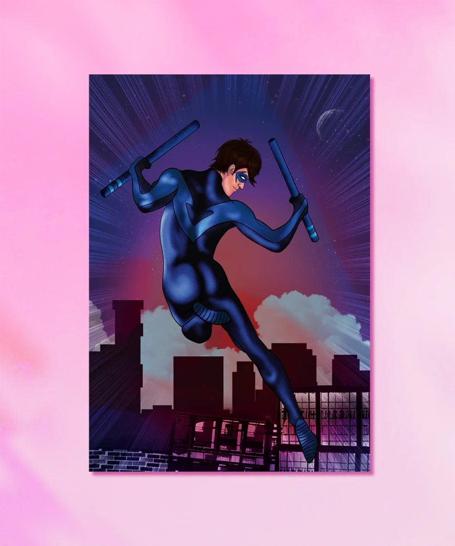 Print Nightwing DC