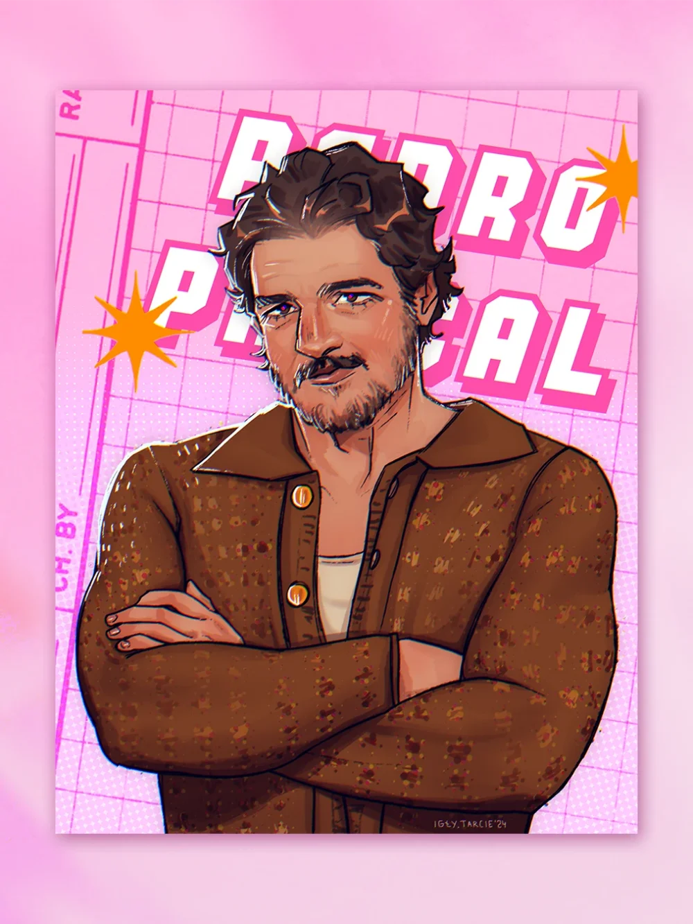 Print Pedro Pascal