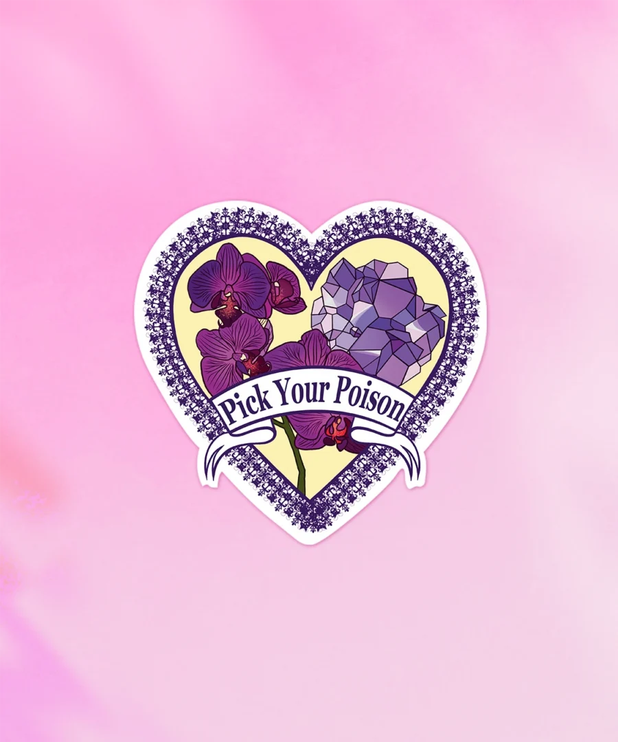 Naklejki Wiedźmy Pick Your Pison