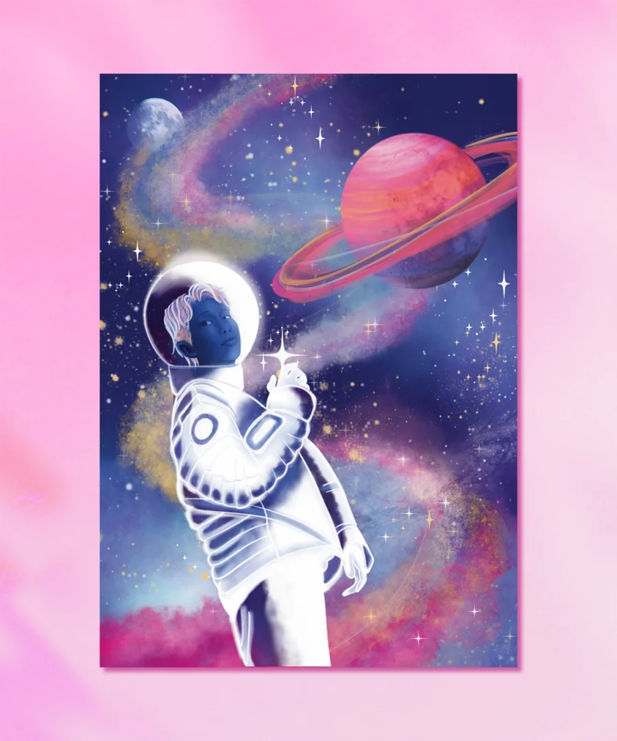 Print Moondchild RM BTS