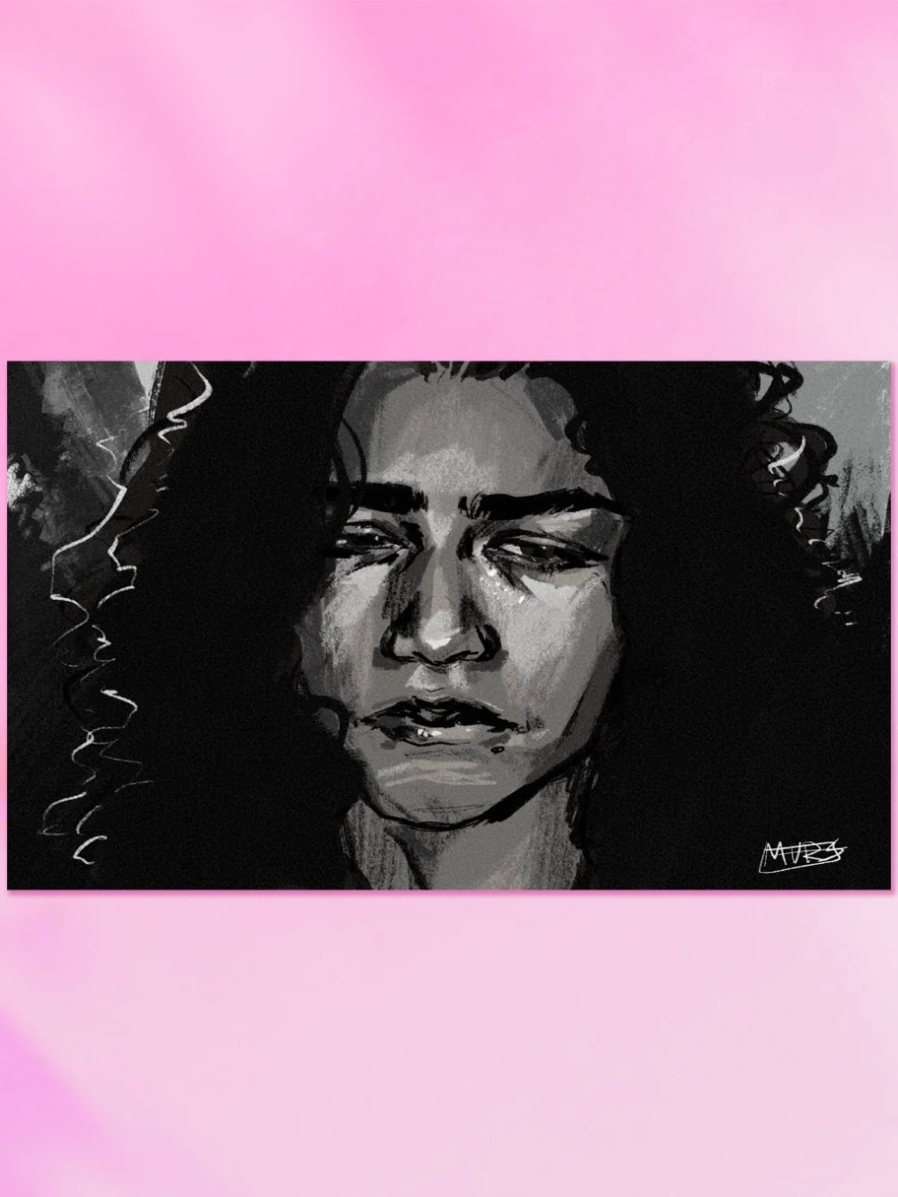 Print Rue Euphoria Zendaya