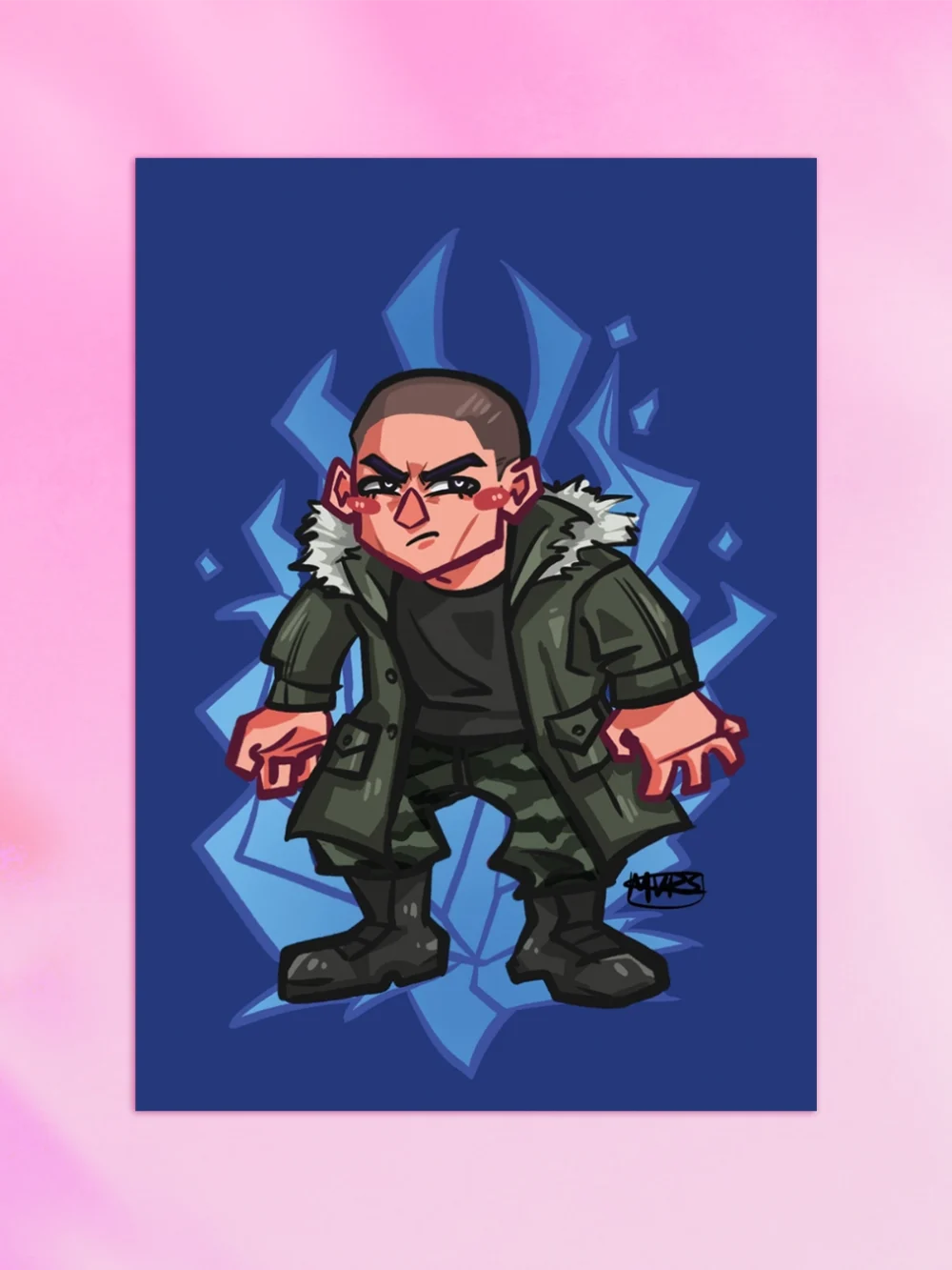 Print Saejima Yakuza
