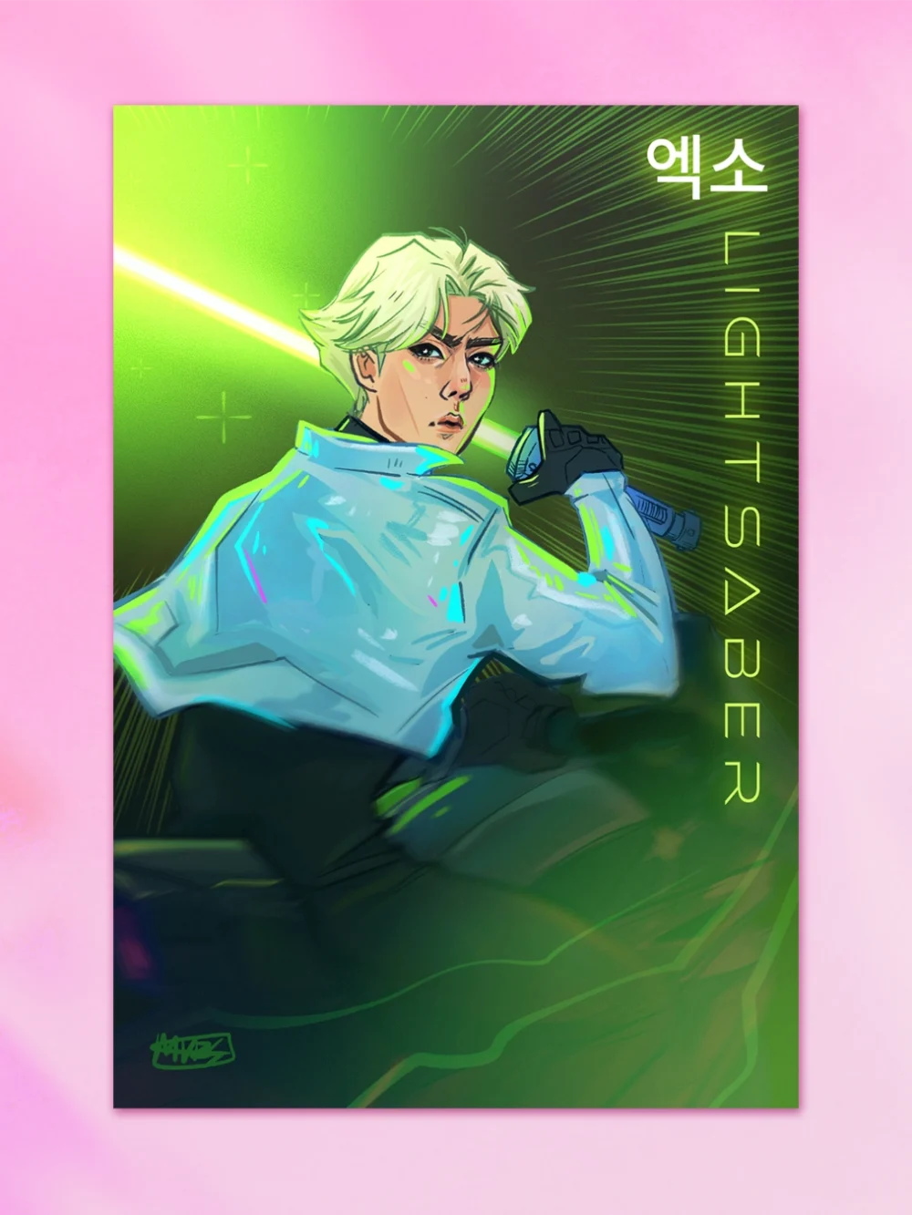 Print Lightsaber Sehun