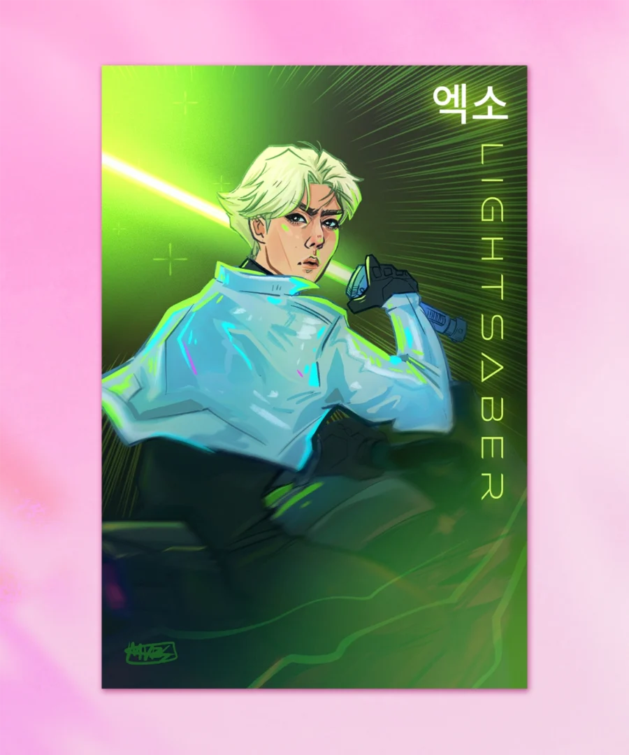 Print Lightsaber Sehun