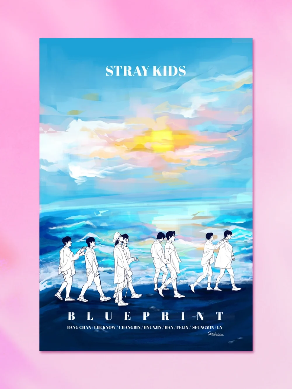 Print Blueprint Stray Kids